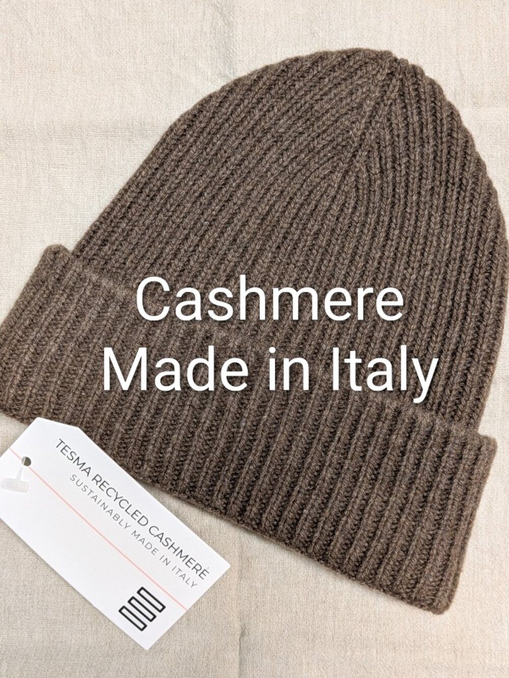 Cashmere Beanie Made in Italy NWT